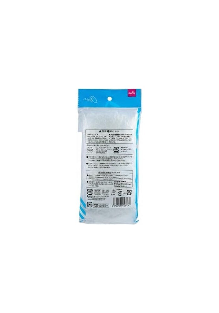 Daiso Clear Waterproof Shower Cap - Reusable Hair Protection for Bath & Shower - Image 3